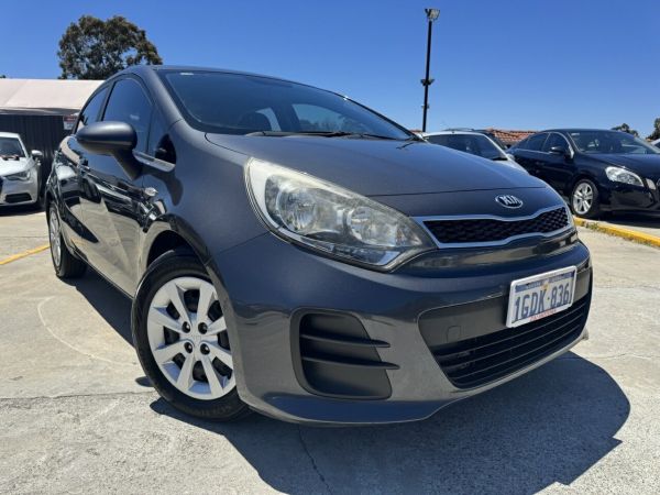 2016 Kia Rio UB MY16 S Grey 6 Speed Manual Hatchback image