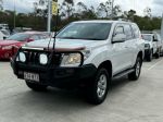 Image for 2010 Toyota Landcruiser Prado KDJ150R GXL White 5 Speed Sports Automatic Wagon