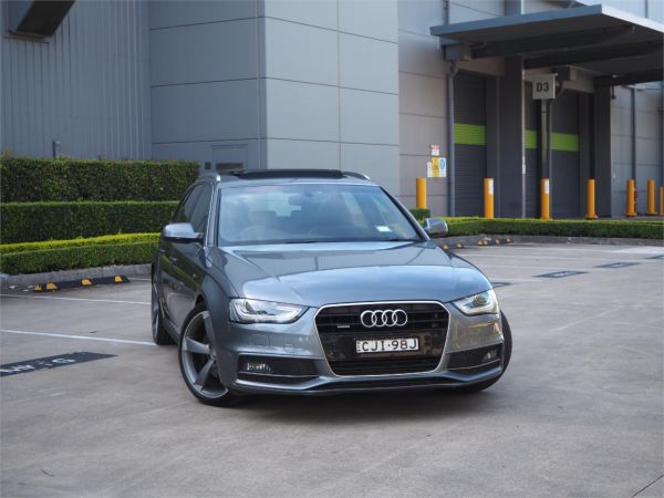 2012 AUDI A4 4D WAGON B8 (8K) MY13 2.0 TFSI AVANT QUATTRO image