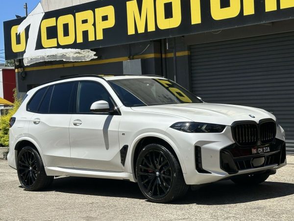 2024 BMW X5 G05 LCI xDrive30d Steptronic M Sport White 8 Speed Sports Automatic Wagon image