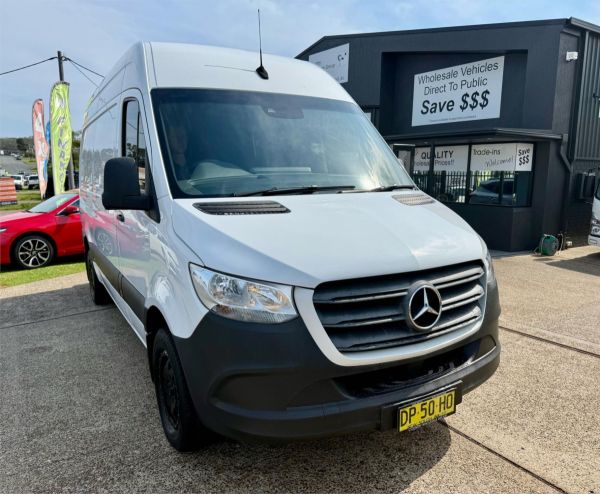 2019 MERCEDES-BENZ SPRINTER 2D VAN 907 414CDI VS30 MWB RWD HIGH ROOF image