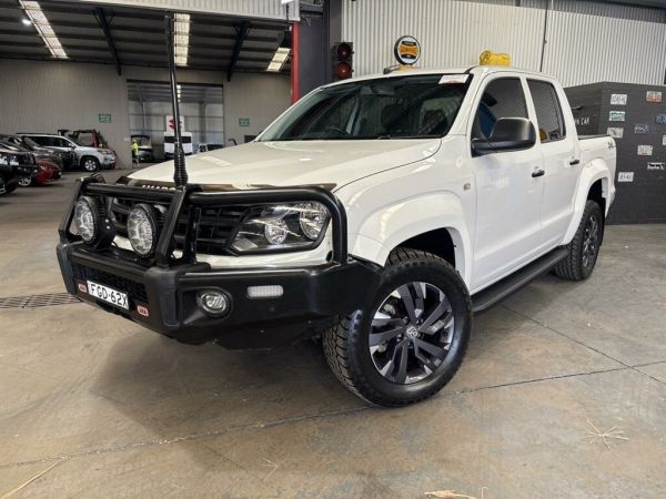 2018 Volkswagen Amarok 2H MY18 TDI420 Core Edition (4x4) White 8 Speed Automatic Dual Cab Utility image