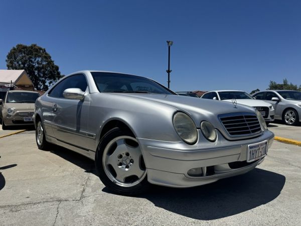 2001 Mercedes-Benz CLK-Class C208 CLK320 Elegance Silver 5 Speed Automatic Coupe image