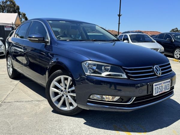 2011 Volkswagen Passat Type 3C MY11 125TDI DSG Highline Blue 6 Speed Sports Automatic Dual Clutch image