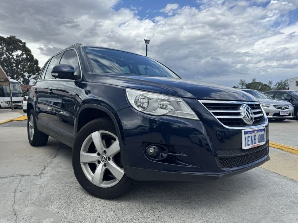 2011 Volkswagen Tiguan 5N MY11 147TSI DSG 4MOTION Blue 7 Speed Sports Automatic Dual Clutch Wagon image