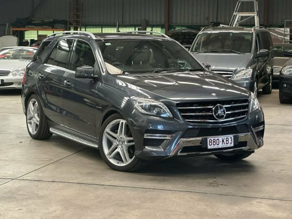 2013 Mercedes-Benz ML350 W166 4x4 Grey 7 Speed Automatic Wagon image