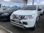 Image for 2015 Mitsubishi Triton MQ MY16 GLX (4x4) White 5 Speed Automatic Dual Cab Utility