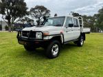 Image for 2016 TOYOTA LANDCRUISER DOUBLE C/CHAS LC70 VDJ79R MY17 WORKMATE (4x4)