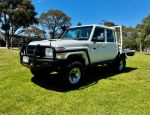 Image for 2018 TOYOTA LANDCRUISER DOUBLE C/CHAS VDJ79R MY18 WORKMATE (4x4)