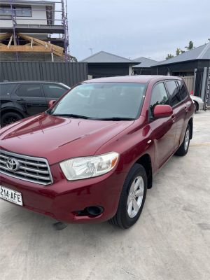 2009 TOYOTA KLUGER 4D WAGON GSU40R KX-R (FWD) 5 SEAT image