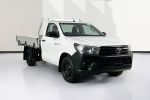 Image for 2018 Toyota HILUX WORKMATE TGN121R MY17 REAR WHEEL DRIVE