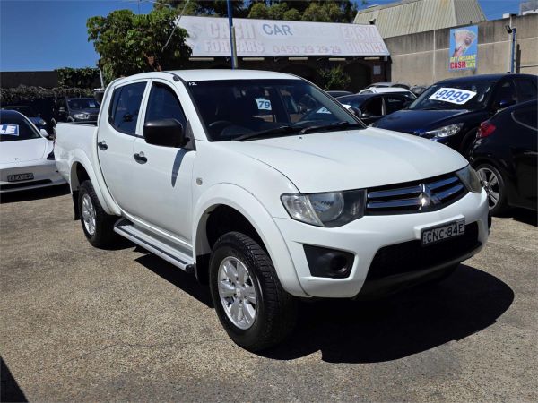 2013 MITSUBISHI TRITON DOUBLE CAB UTILITY MN MY13 GLX (4x4) image