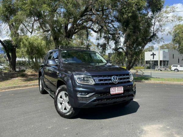 2017 Volkswagen Amarok 2H MY17.5 TDI550 4MOTION Perm Sportline Blue 8 Speed Automatic Utility image