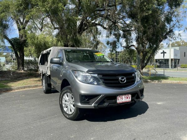 2018 Mazda BT-50 UR0YG1 XT Silver 6 Speed Sports Automatic Cab Chassis image