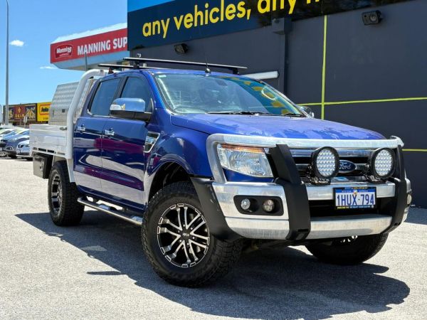 ** 2014 Ford Ranger PX XLT ** Utility 4 Doors ** Automatic 6sp ** 4x4 ** 3.2L Turbo Diesel ** Service up to Date ** Long Registration ** Roof Racks ** image
