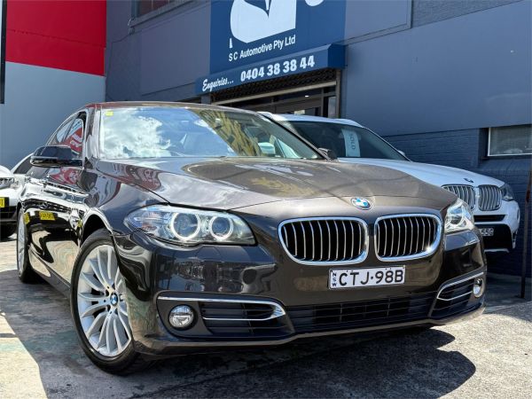 2014 BMW 5 4D SEDAN F10 MY14 20i LUXURY LINE image