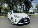 Image for 2017 Toyota Yaris NCP130R Ascent White 4 Speed Automatic Hatchback