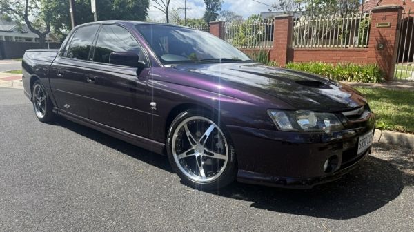 2003 Holden Crewman VY II SS Cosmic Purple 6 Speed Manual Crew Cab Utility image