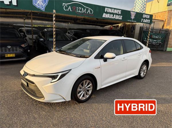 2024 TOYOTA COROLLA 4D SEDAN ZWE219R ASCENT SPORT HYBRID image