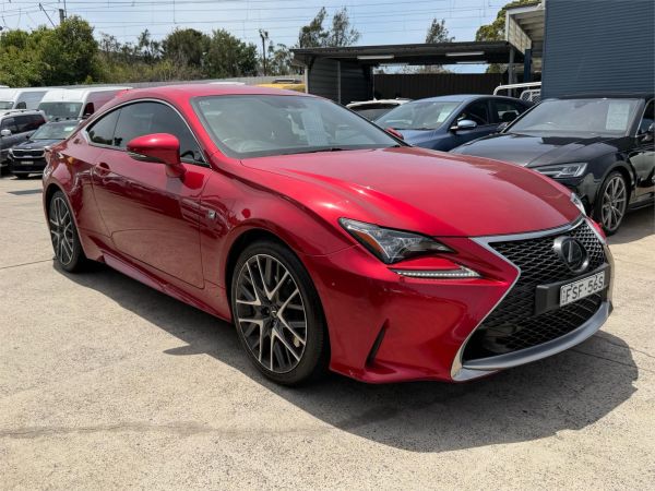 2018 Lexus RC Coupe GSC10R RC350 F Sport image