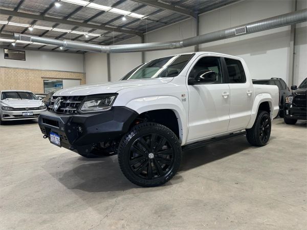 2020 VOLKSWAGEN AMAROK DUAL CAB UTILITY 2H MY20 TDI580 HIGHLINE BLACK 4MOTION image