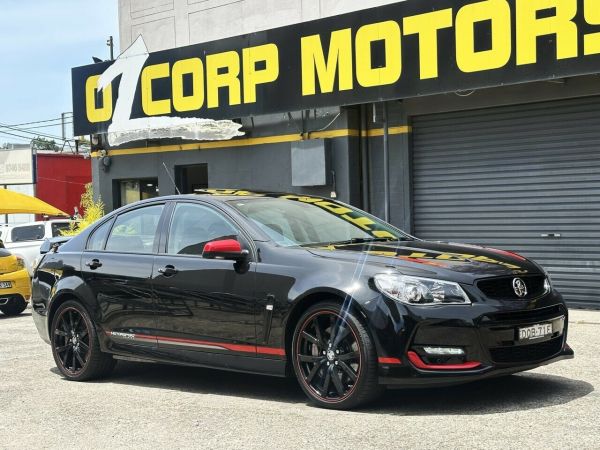 2017 Holden Commodore VF II MY17 Motorsport Edition Black 6 Speed Manual Sedan image