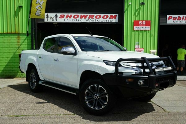 2019 Mitsubishi Triton MR MY20 GLS Double Cab White 6 Speed Sports Automatic Utility image