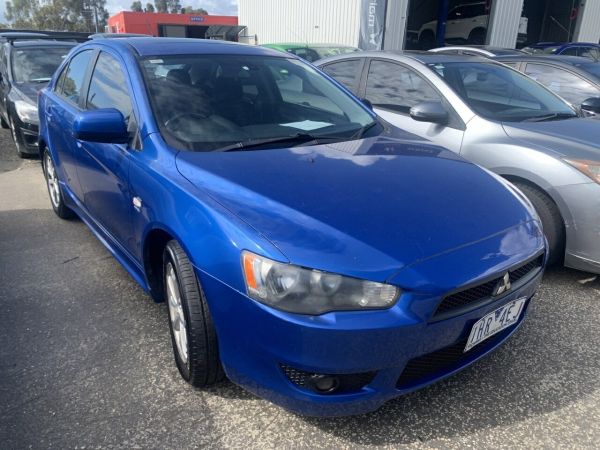 2008 Mitsubishi Lancer CJ MY09 VR-X Sportback Blue 6 Speed CVT Auto Sequential Hatchback image