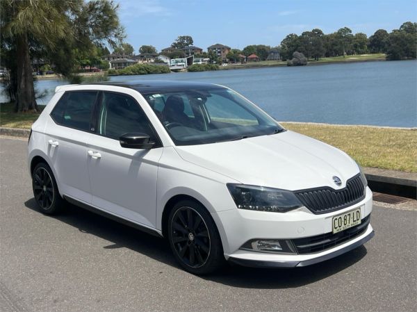 2016 SKODA FABIA 5D HATCHBACK NJ MY17 81 TSI MONTE CARLO image