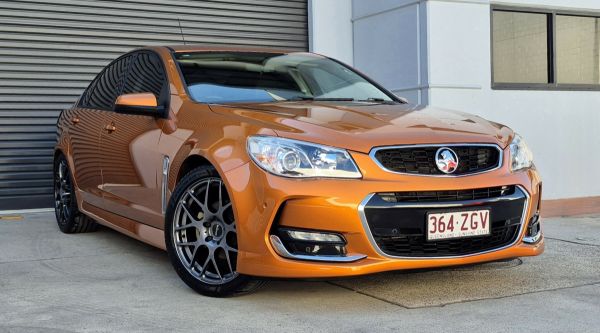 2017 Holden Commodore VF II MY17 SV6 Light My Fire Orange 6 Speed Sports Automatic Sedan image