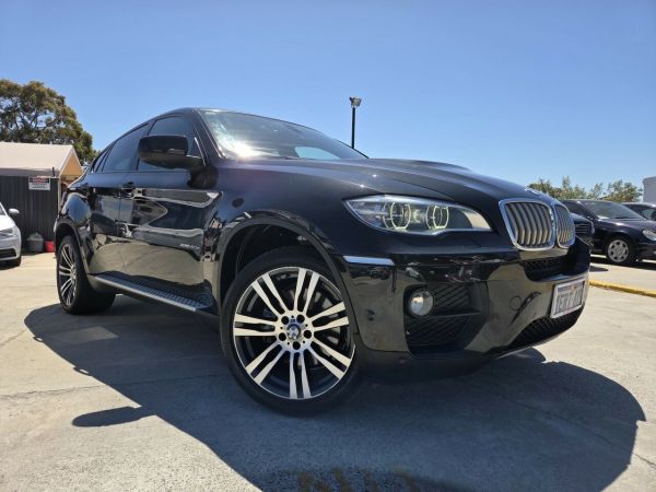 2014 BMW X6 E71 LCI MY1213 xDrive40d Coupe Steptronic Black 8 Speed Sports Automatic Wagon image