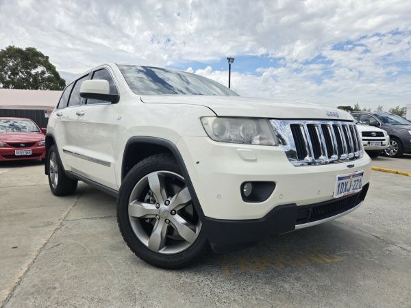 2012 Jeep Grand Cherokee WK MY2012 Limited White 5 Speed Sports Automatic Wagon image