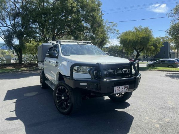 2016 Ford Ranger PX MkII Wildtrak Double Cab White 6 Speed Sports Automatic Double Cab image