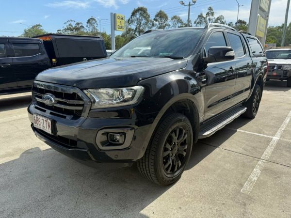 2019 Ford Ranger PX MkIII 2019.75MY Wildtrak Black 10 Speed Sports Automatic Dual Cab image
