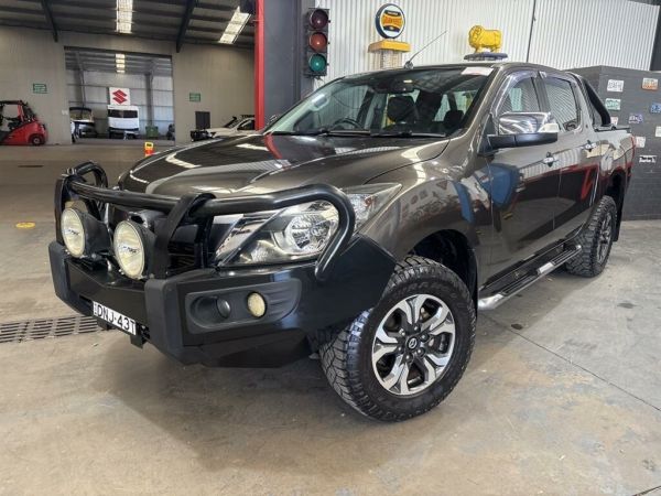 2017 Mazda BT-50 MY17 Update GT (4x4) Black 6 Speed Automatic Dual Cab Utility image
