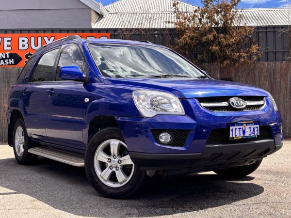 ** 2009 Kia Sportage LX ** Wagon 5 Doors ** Automatic 4sp ** 2.0L Petrol ** Low Kms ** USB Port + Auxiliary Connectivity ** Roof Bars ** Side Steps ** image