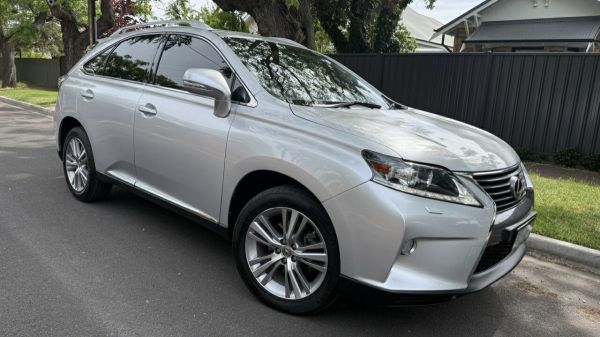 2015 Lexus RX270 AGL10R MY15 (FWD) Quartz Silver 6 Speed Automatic Wagon image