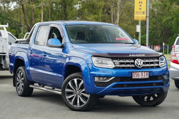 2017 Volkswagen Amarok 2H MY17 TDI550 4MOTION Perm Highline Blue 8 Speed Automatic Utility image