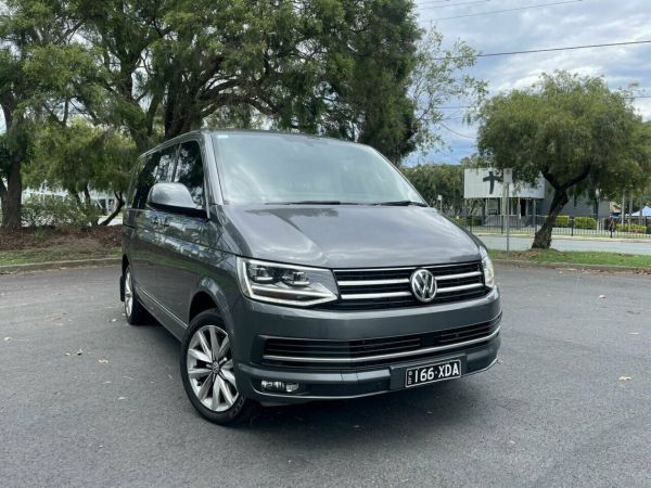 2016 Volkswagen Multivan T6 MY16 TDI450 SWB DSG Highline Grey 7 Speed Sports Automatic Dual Clutch image