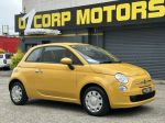 Image for 2013 Fiat 500 Series 1 Pop Dualogic Yellow 5 Speed Sports Automatic Single Clutch Hatchback