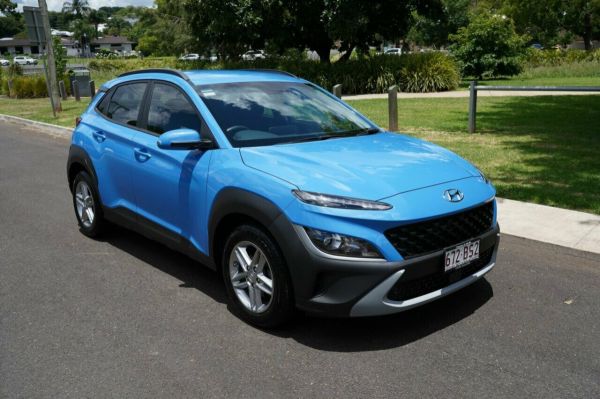 2020 Hyundai Kona Os.v4 MY21 Active (FWD) Blue Continuous Variable Wagon image