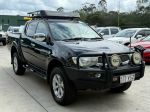 Image for 2012 Mitsubishi Triton MN MY12 GLX-R Double Cab Black 5 Speed Manual Utility