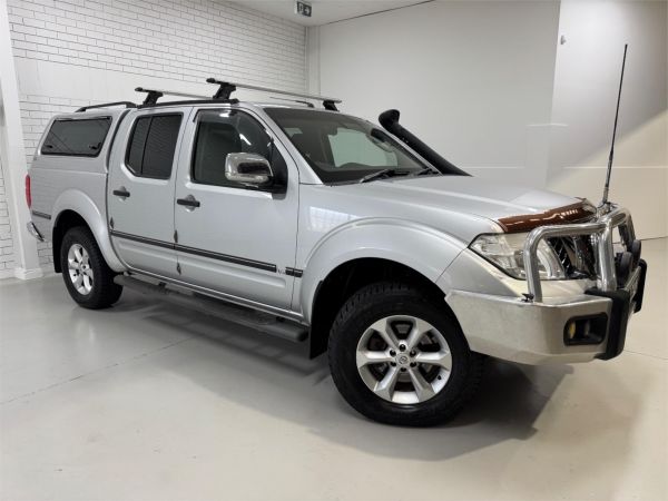 2012 NISSAN NAVARA DUAL CAB UTILITY D40 MY12 ST-X 550 (4x4) image