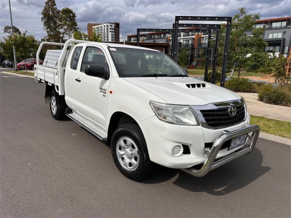 2013 TOYOTA HILUX X CAB C/CHAS KUN26R MY12 SR (4x4) image