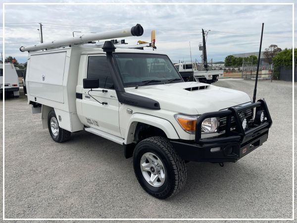 2022 Toyota Landcruiser Cab Chassis VDJ79R GXL image