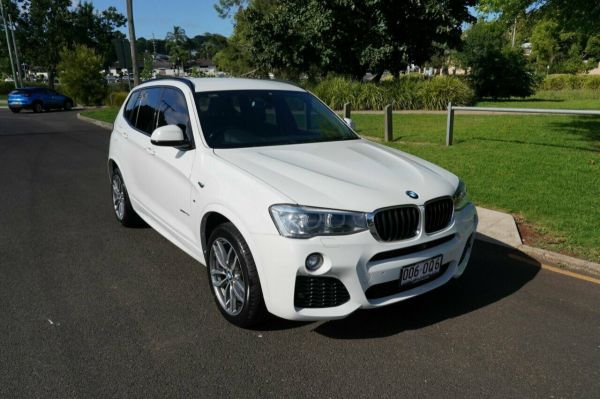 2016 BMW X3 F25 MY16 xDrive20d White 8 Speed Automatic Wagon image