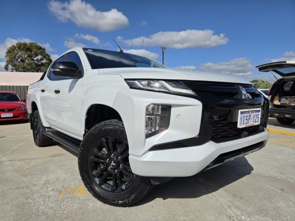 2021 Mitsubishi Triton MR MY22 GSR Double Cab White 6 Speed Sports Automatic Utility image