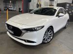 Image for 2021 Mazda 3 300P G25 GT White 6 Speed Automatic Sedan