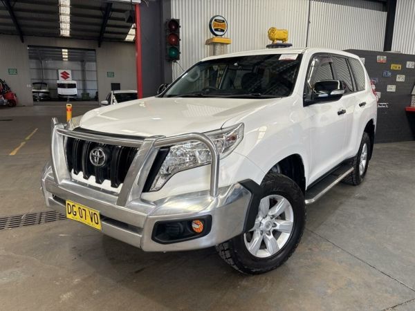 2016 Toyota Landcruiser Prado GDJ150R MY16 GX (4x4) White 6 Speed Automatic Wagon image