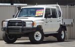 Image for 2013 TOYOTA LANDCRUISER DOUBLE C/CHAS VDJ79R MY12 UPDATE WORKMATE (4x4)